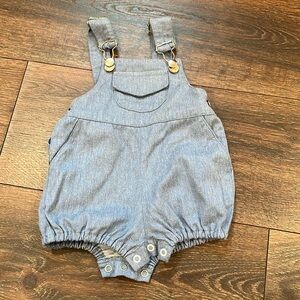 Sal and Pimenta overall bubble 6 months denim